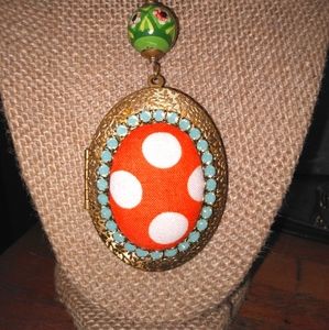 Lenora Dame signed pendant
